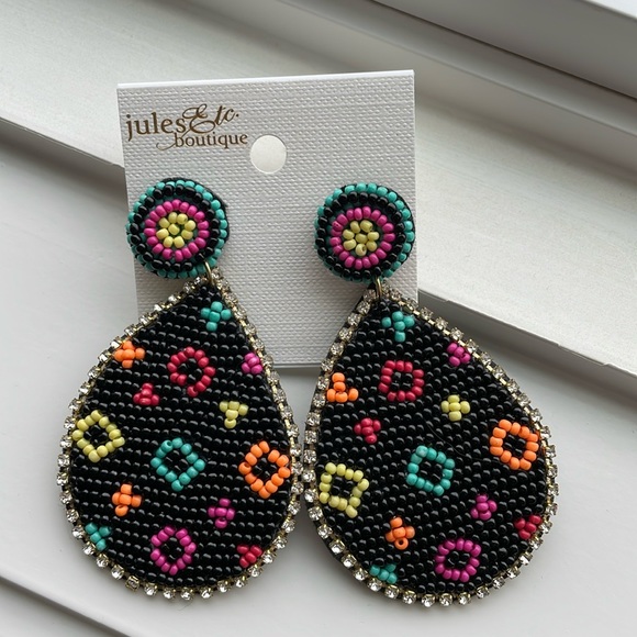 Beaded Earrings - Picture 1 of 3
